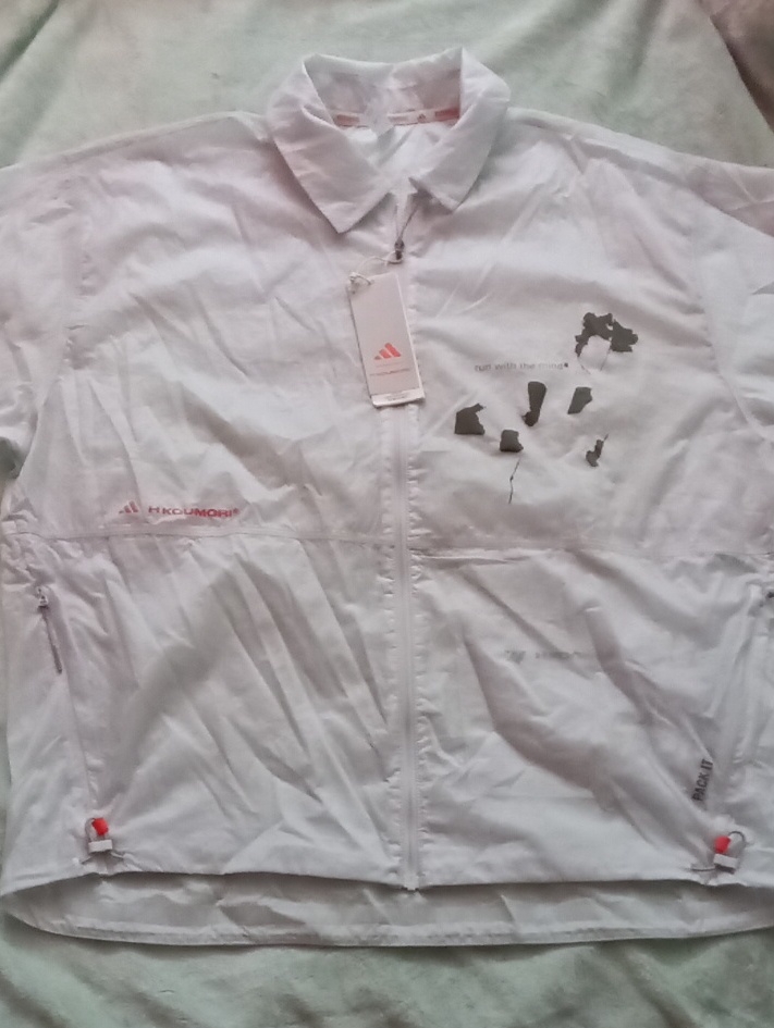Nwt Adidas X Hermanos Koumori Adi365 Packable Running Coach Jacket M Blokette